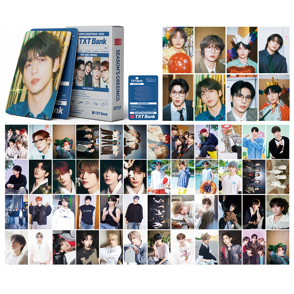 TXT '2025 Season's Greetings' 55-Piece Photocard Collector's Set