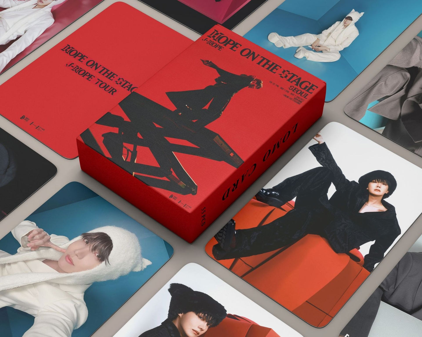 BTS j-hope 'Hope on the Stage in Seoul' 55-Piece Photocard Collector's Set