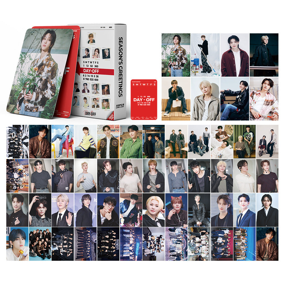 Seventeen '2025 Season's Greetings' 55-Piece Photocard Collector's Set