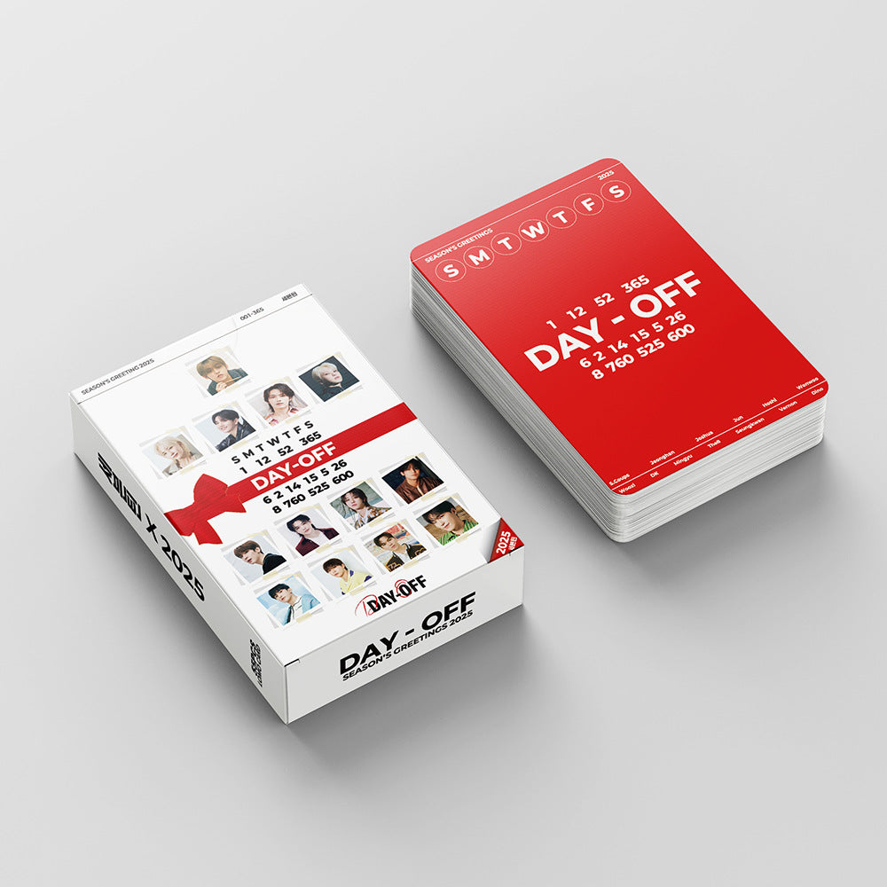 Seventeen '2025 Season's Greetings' 55-Piece Photocard Collector's Set
