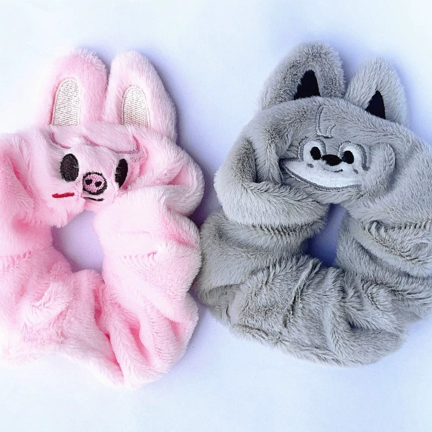 Stray Kids SKZOO Plush Hair Scrunchie