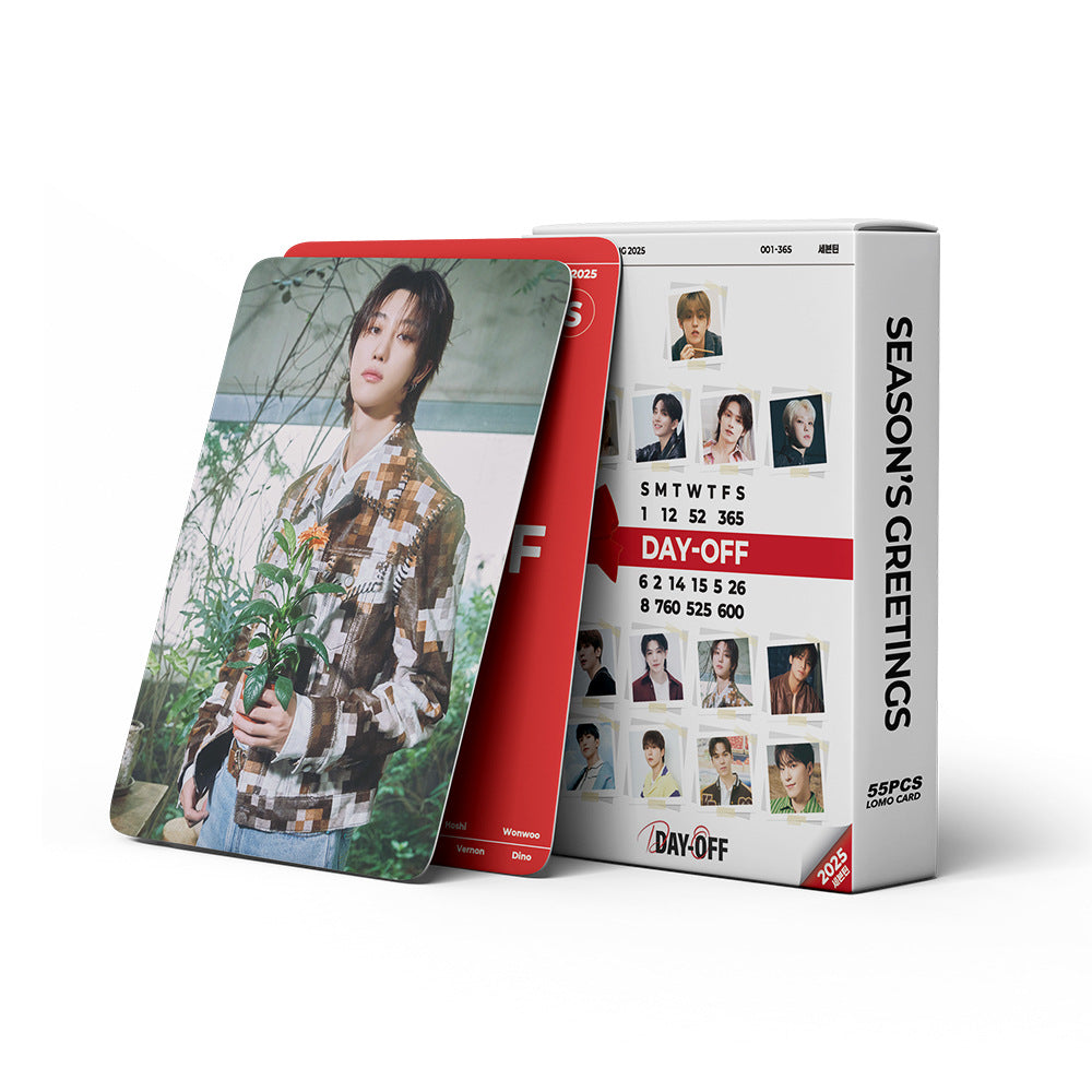Seventeen '2025 Season's Greetings' 55-Piece Photocard Collector's Set