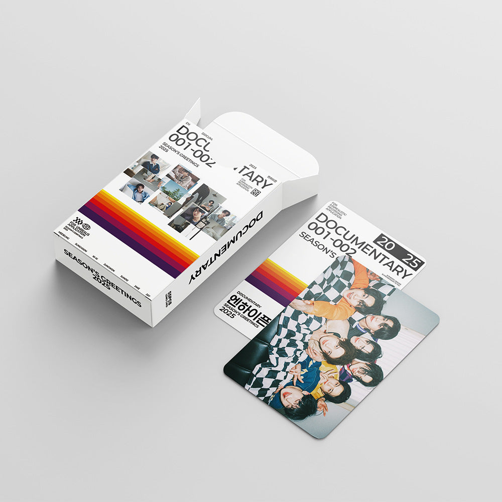Enhypen '2025 Season's Greetings' 55-Piece Photocard Collector's Set