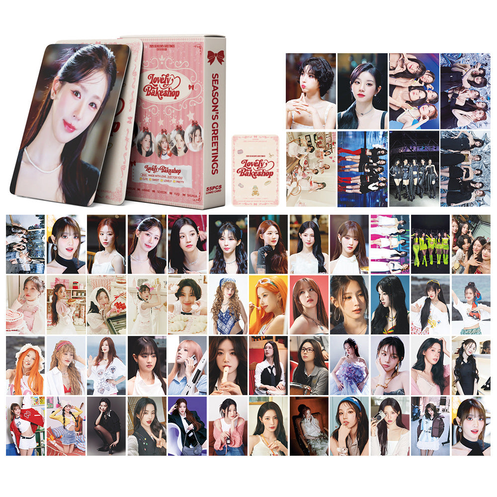 (G)I-DLE '2025 Season's Greetings' 55-Piece Photocard Collector's Set