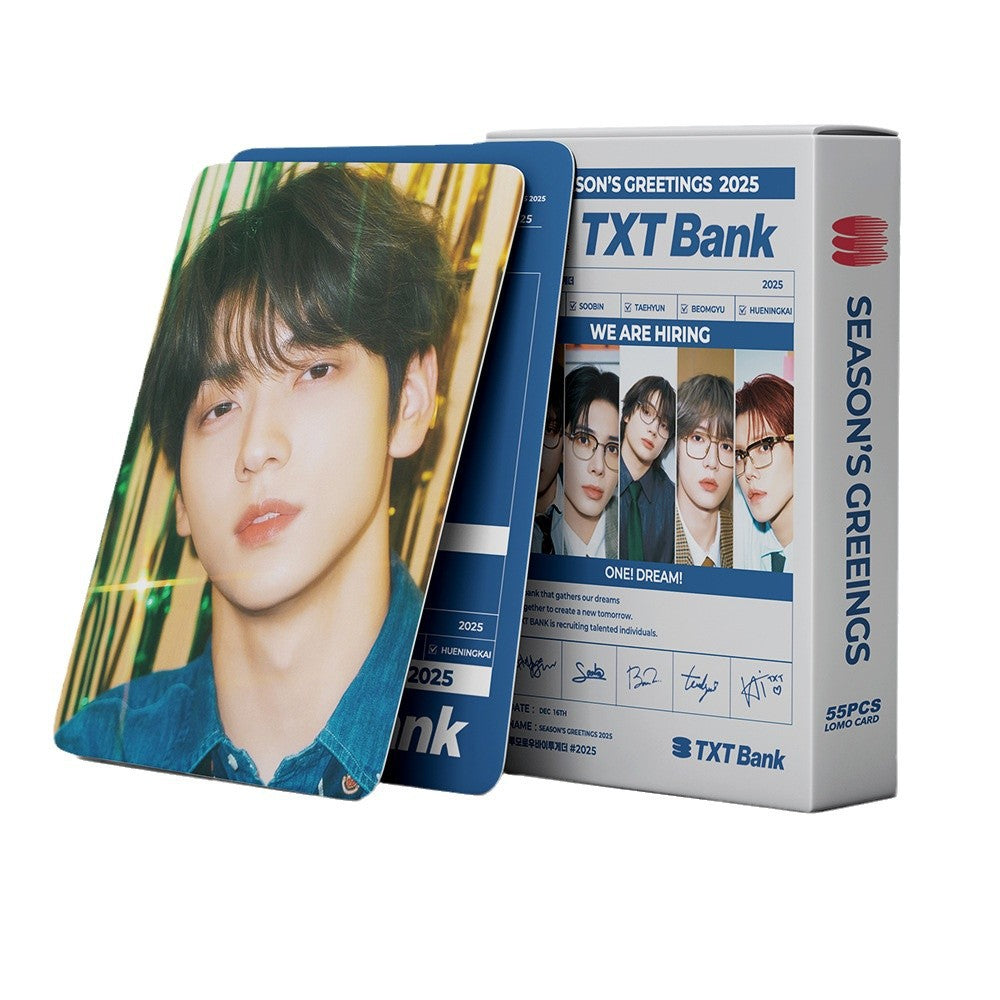 TXT '2025 Season's Greetings' 55-Piece Photocard Collector's Set