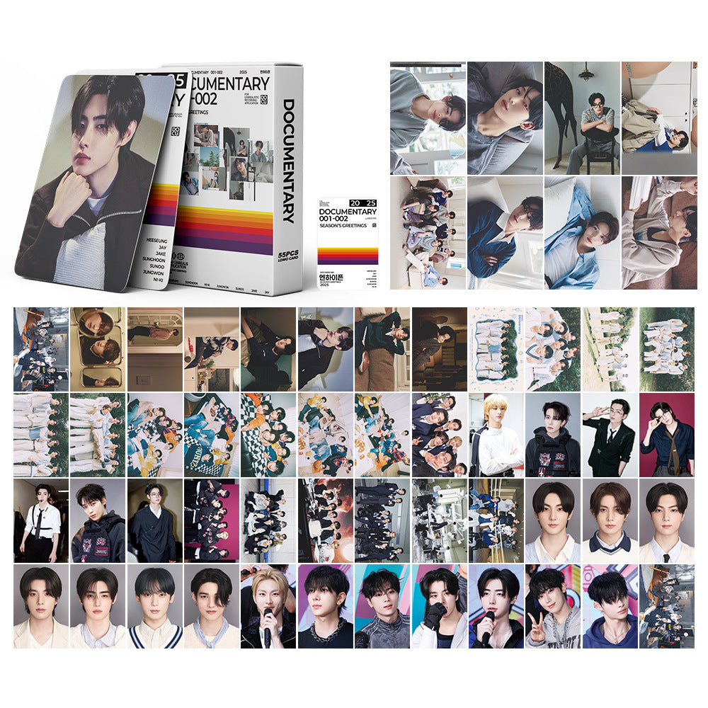 Enhypen '2025 Season's Greetings' 55-Piece Photocard Collector's Set