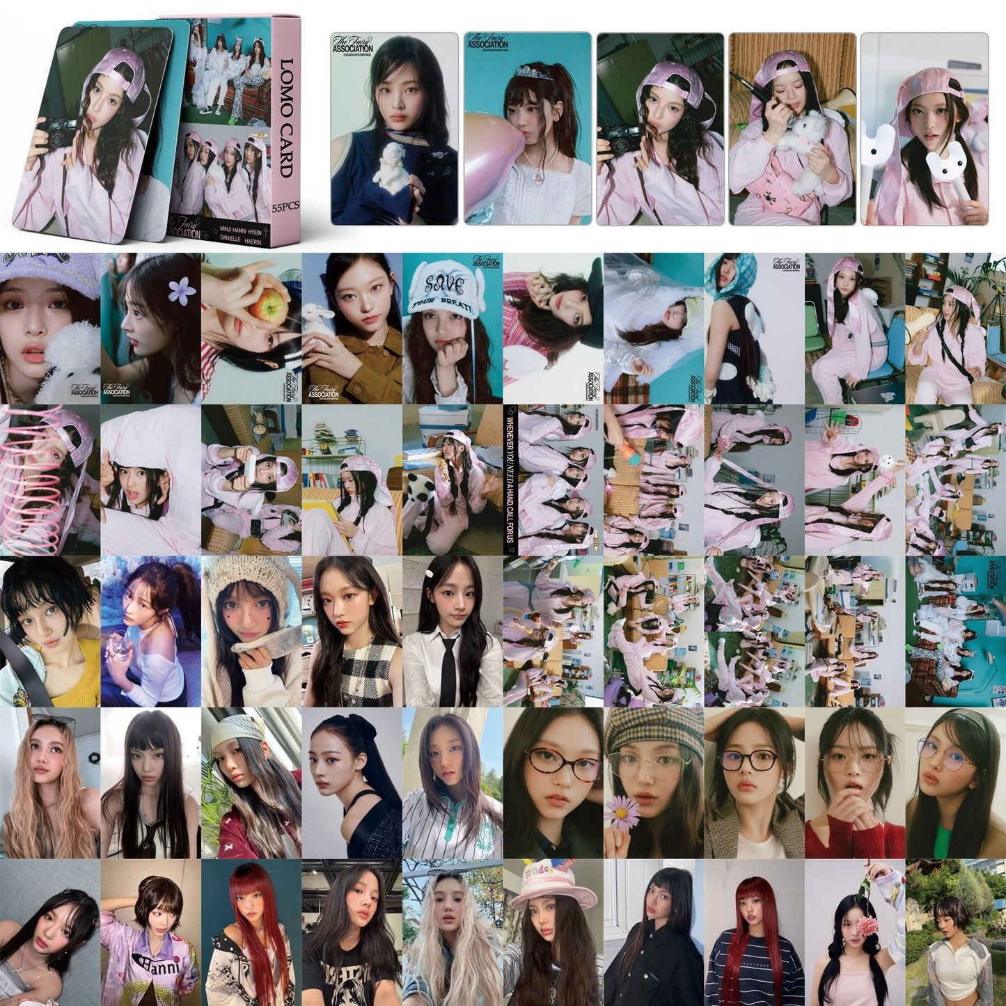 NewJeans '2025 Season's Greetings' 55-Piece Photocard Collector's Set