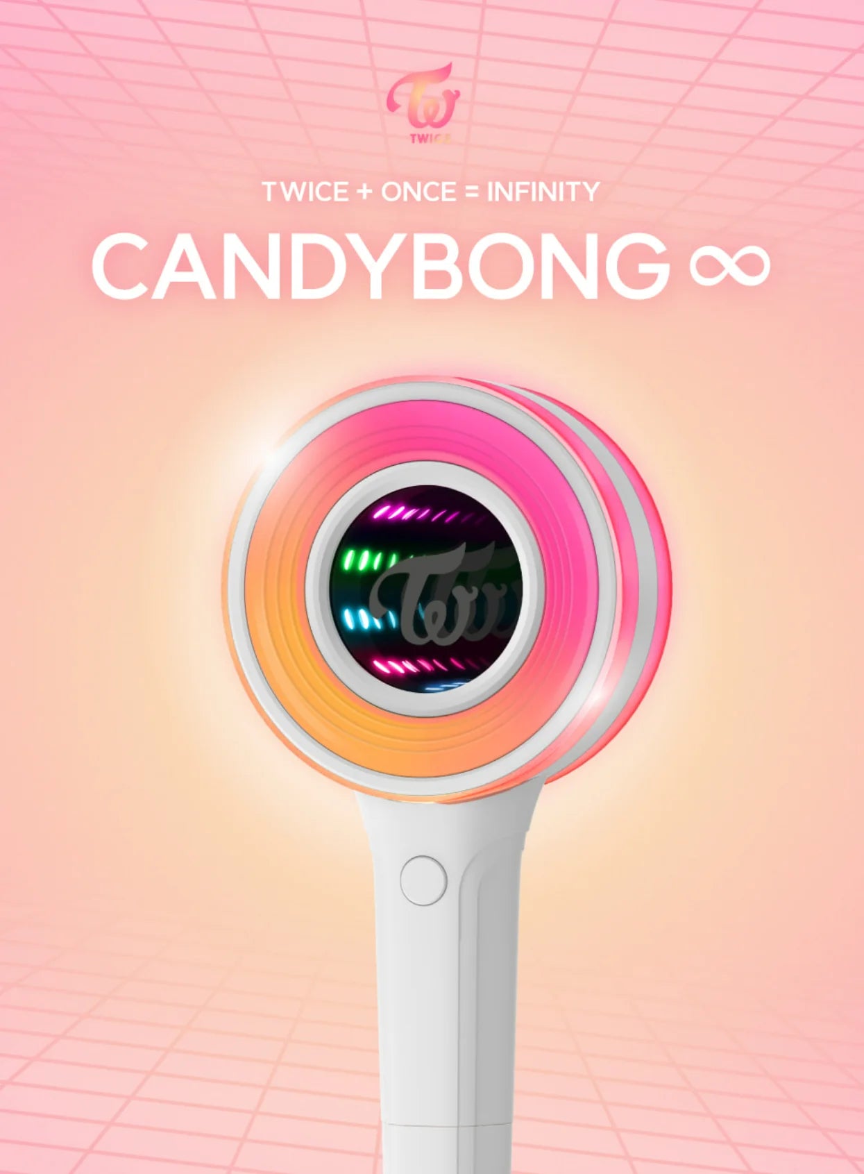 Twice Official Light Stick Candybong ∞