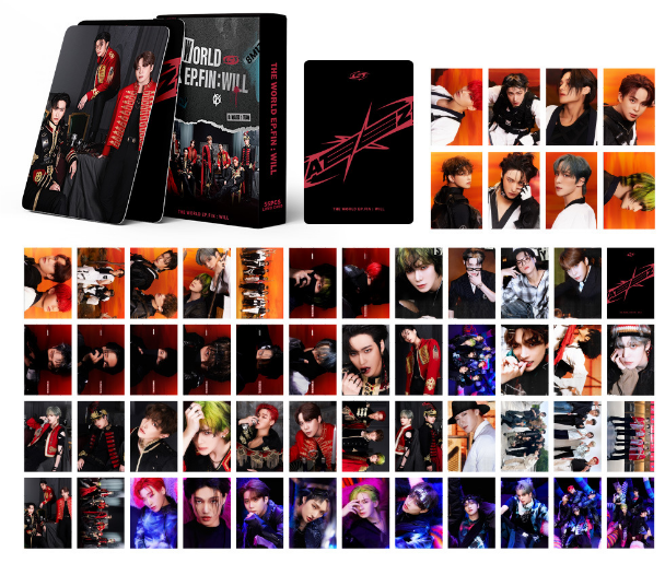 Ateez 55-Piece Photocard Collector's Set