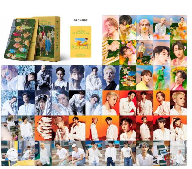 Seventeen 55-Piece Photocard Collector's Set