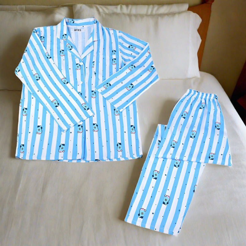 BT21 Long Sleeve Pajama Set