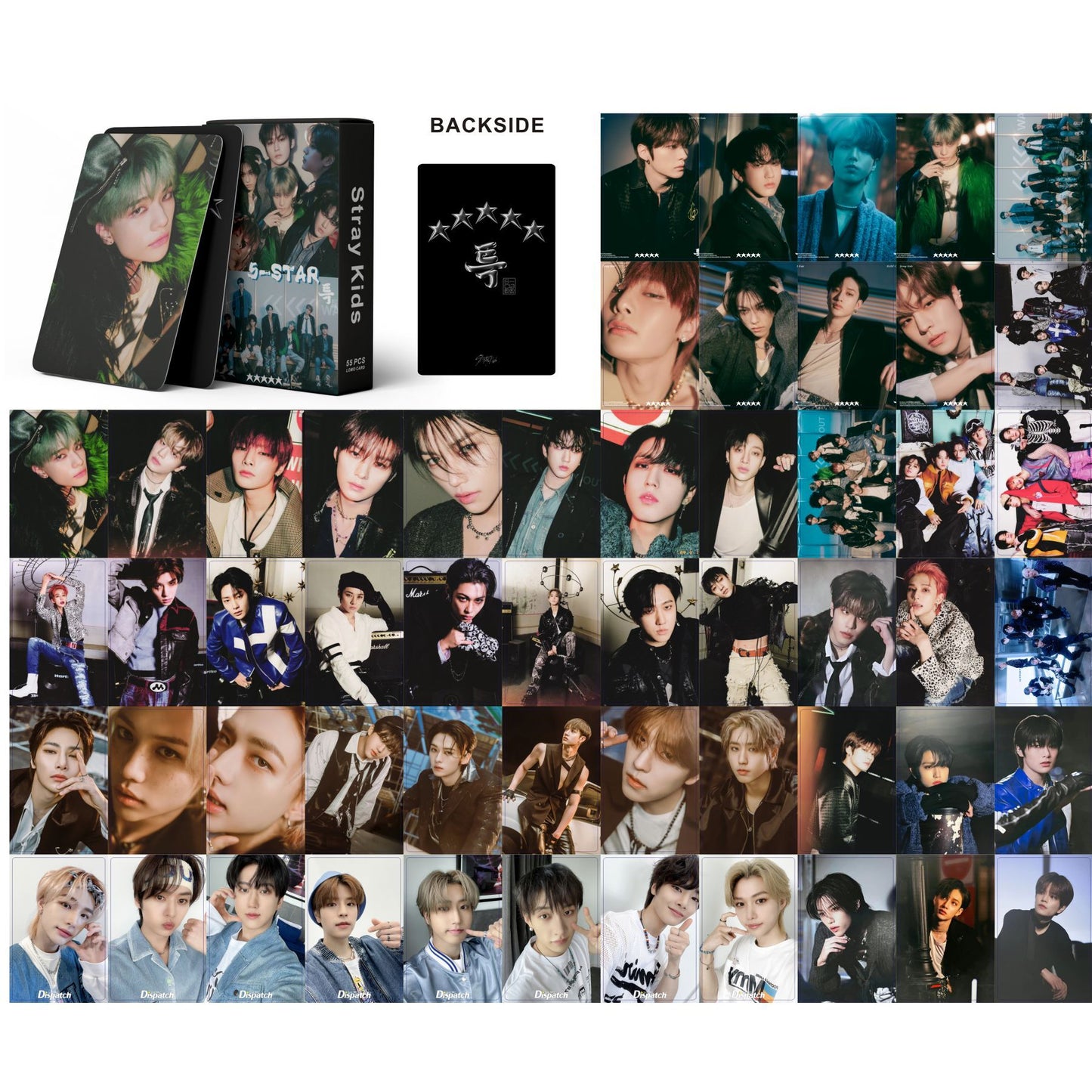 Stray Kids 55-Piece Photocard Collector's Set