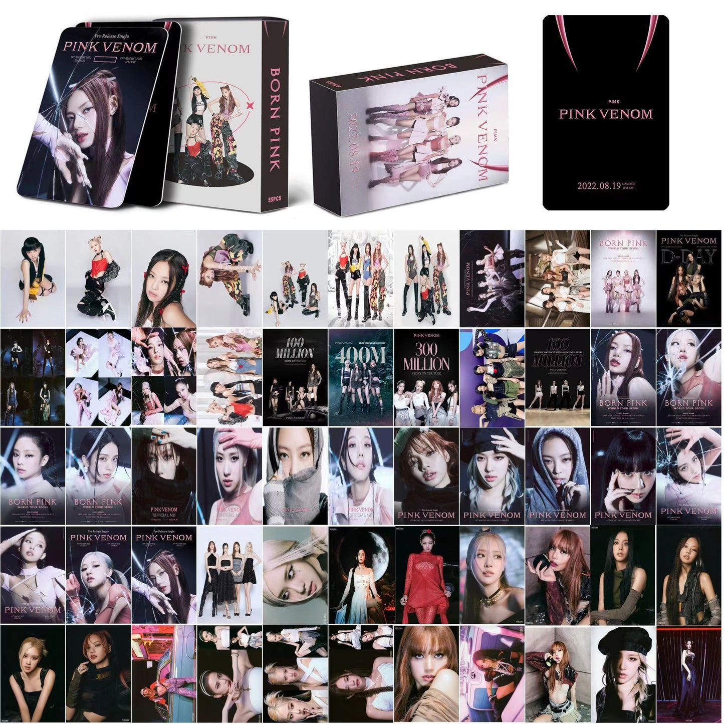 Blackpink 55-Piece Photocard Collector's Set