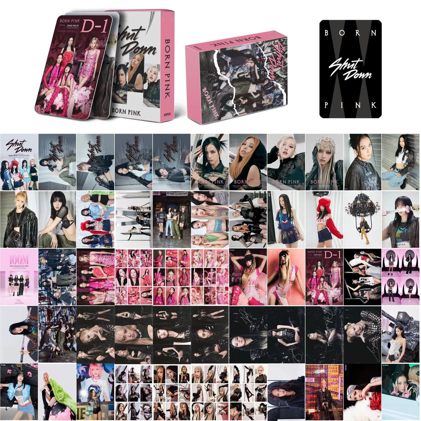 Blackpink 55-Piece Photocard Collector's Set