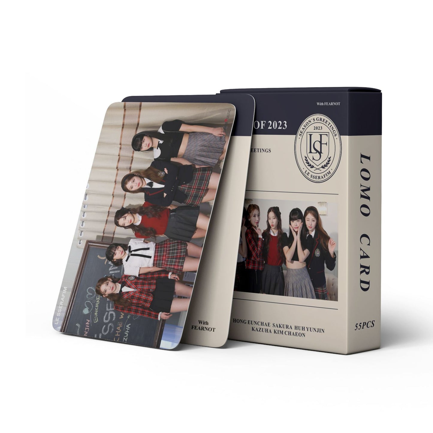 Le Sserafim 55-Piece Photocard Collector's Set