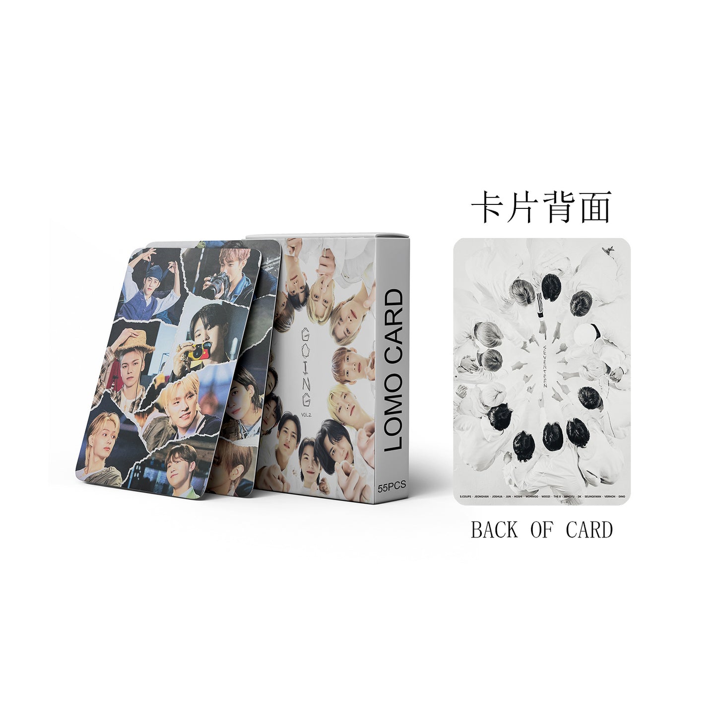 Seventeen 55-Piece Photocard Collector's Set