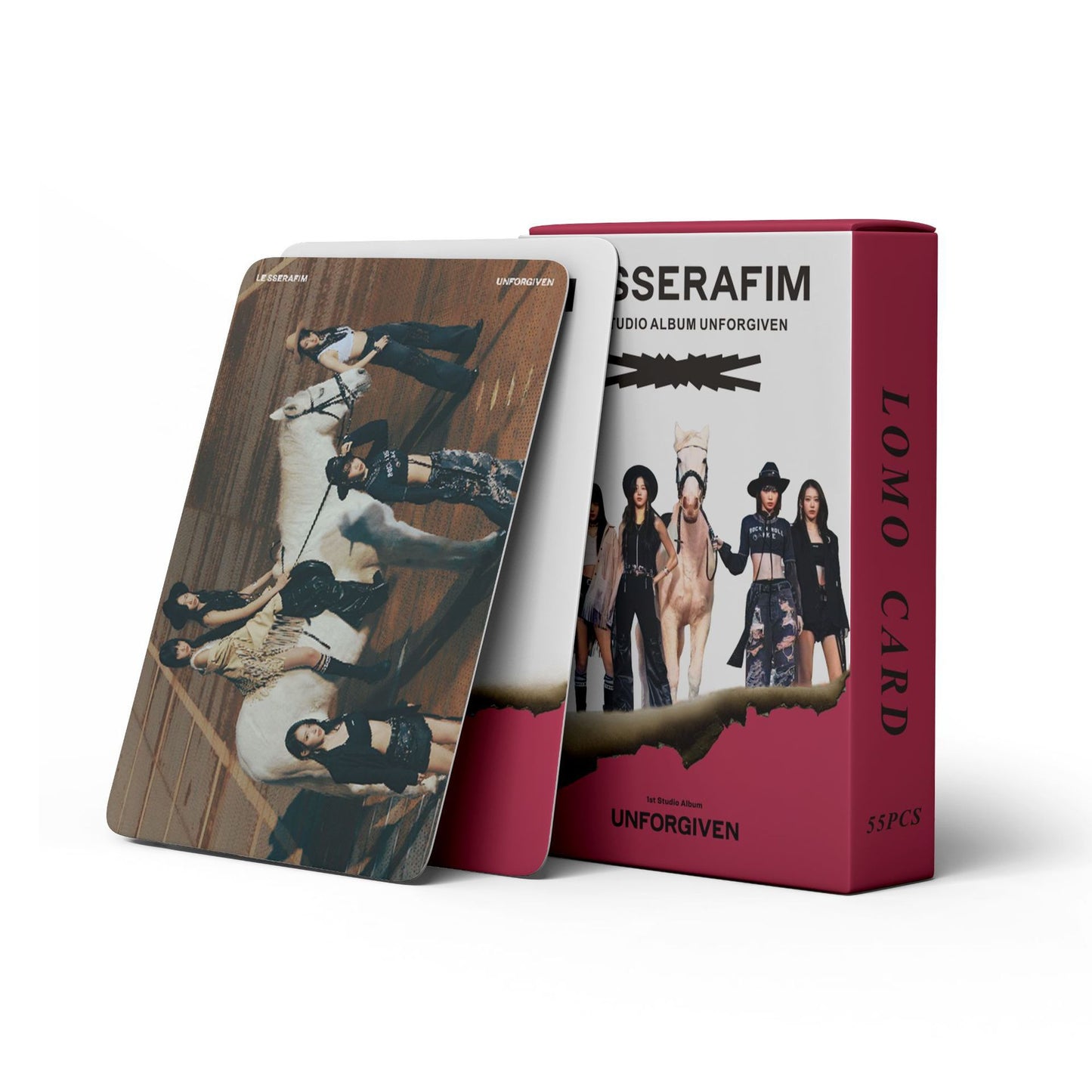 Le Sserafim 55-Piece Photocard Collector's Set