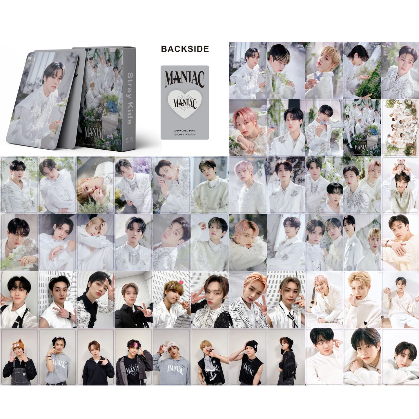 Stray Kids 55-Piece Photocard Collector's Set