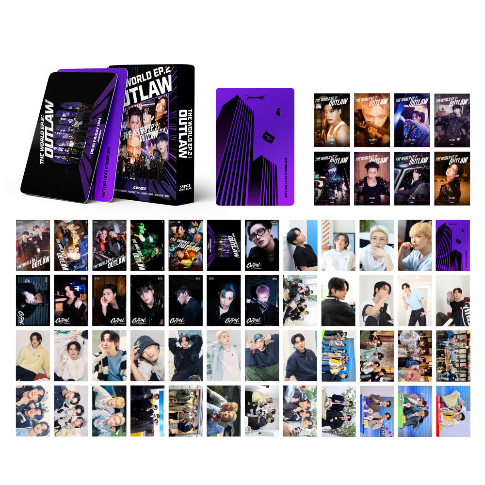 Ateez 55-Piece Photocard Collector's Set