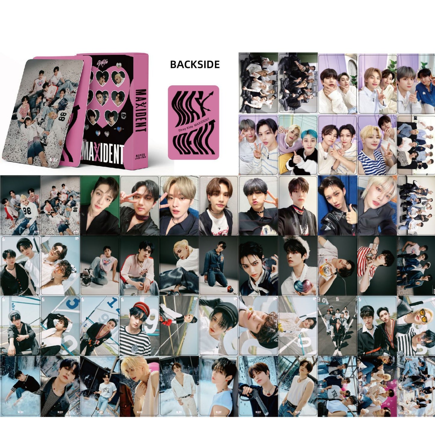 Stray Kids 55-Piece Photocard Collector's Set