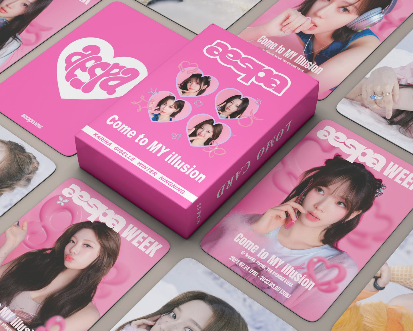 aespa 55-Piece Photocard Collector's Set