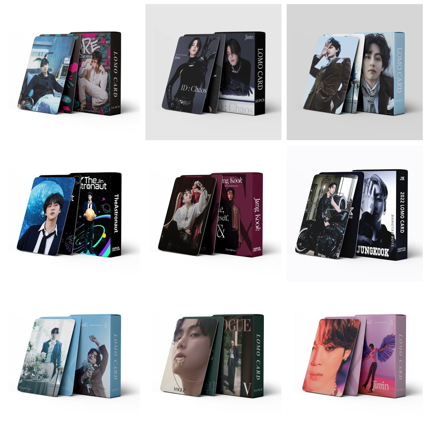 BTS 55-Piece Photocard Collector's Set