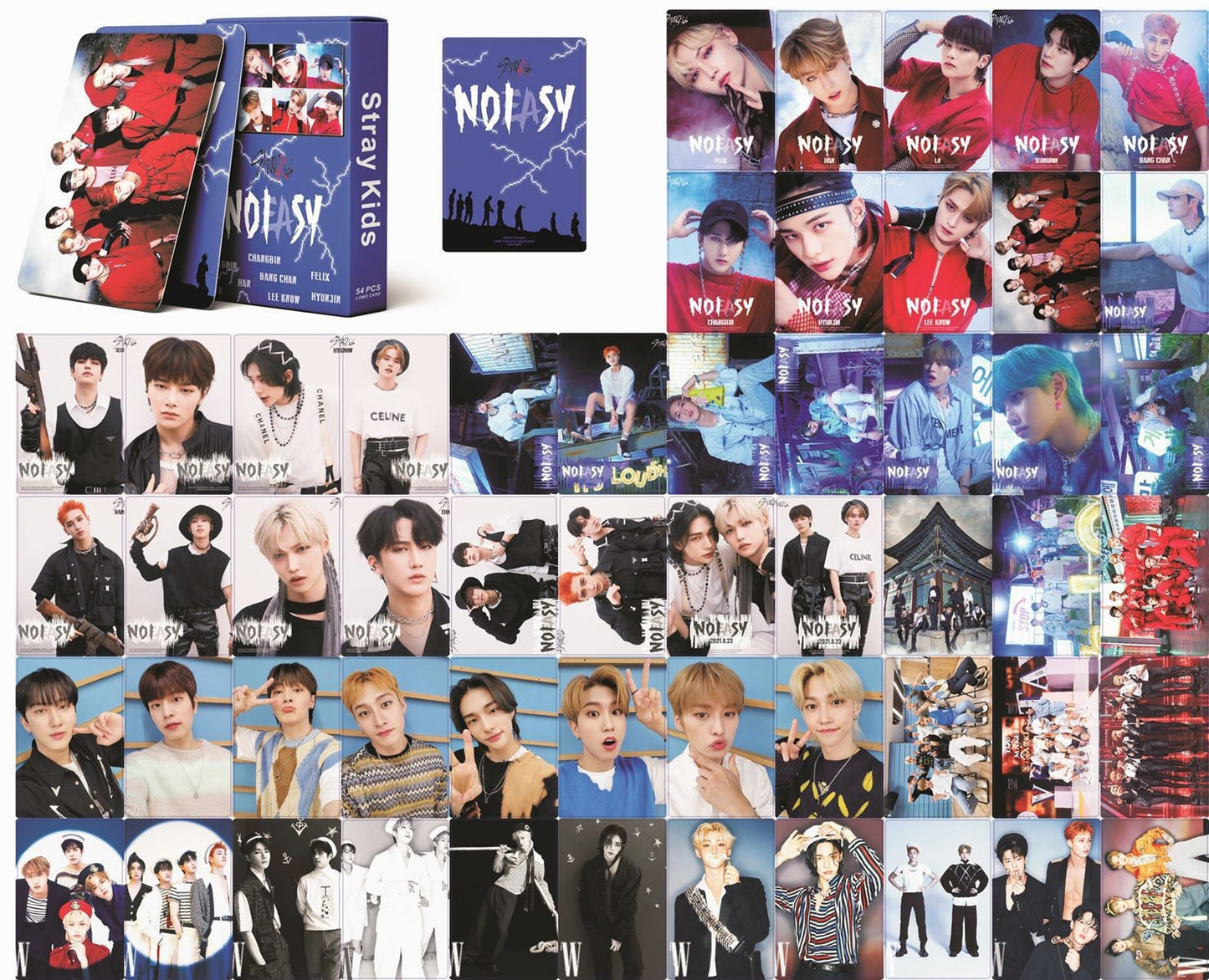 Stray Kids 55-Piece Photocard Collector's Set