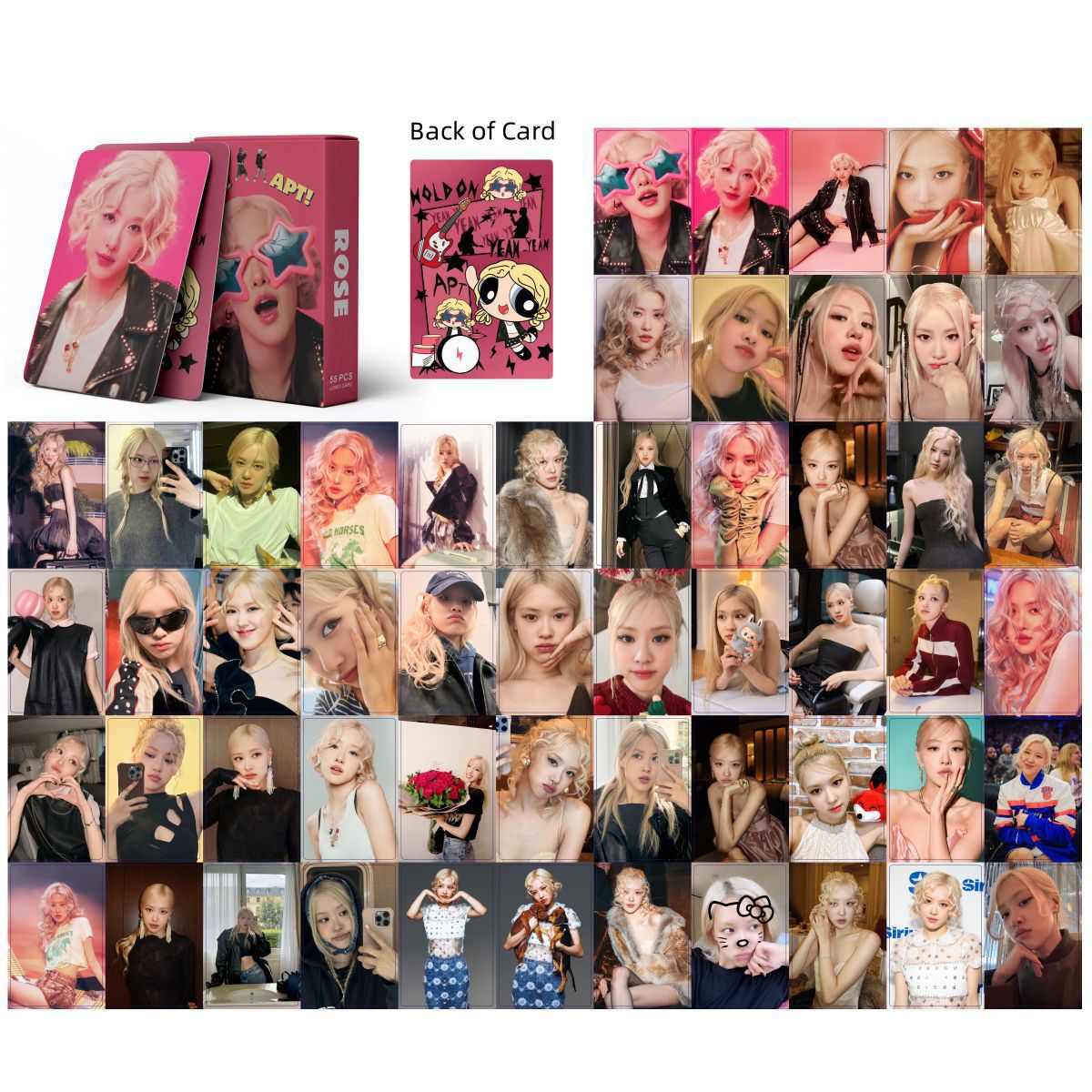 Rosé 'Apt.' 55-Piece Photocard Collector's Set