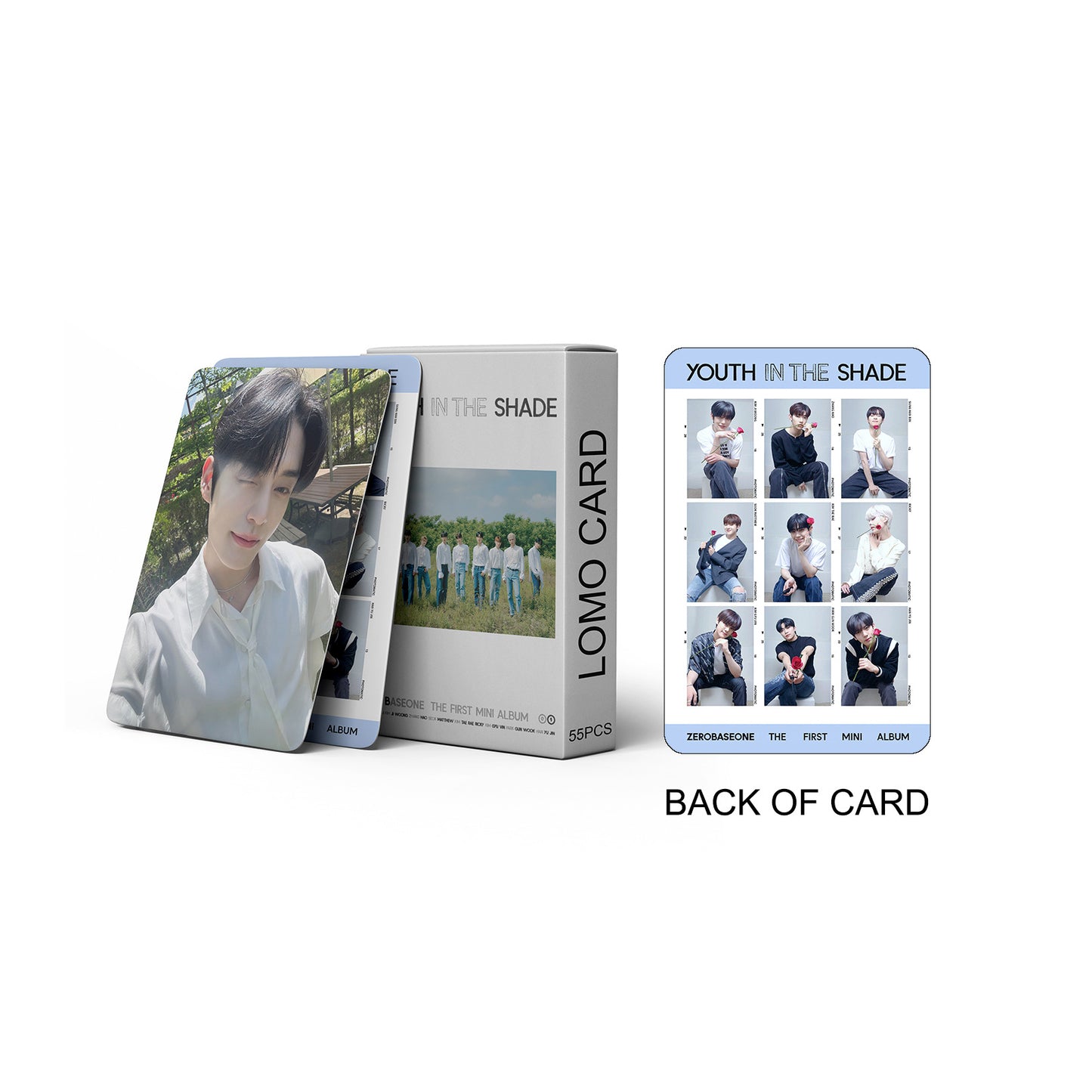 Zerobaseone 55-Piece Photocard Collector's Set