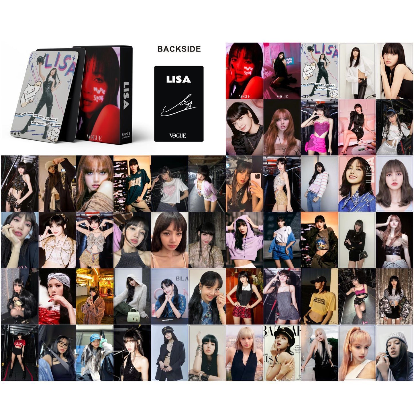 Blackpink 55-Piece Photocard Collector's Set