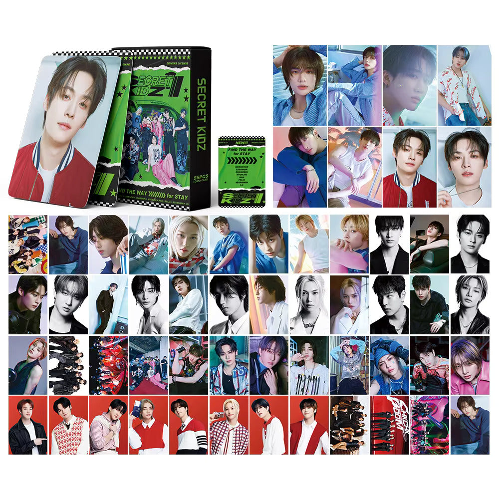 Stray Kids 55-Piece Photocard Collector's Set