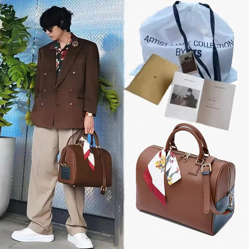 BTS V Mute Boston Bag Limited Edition