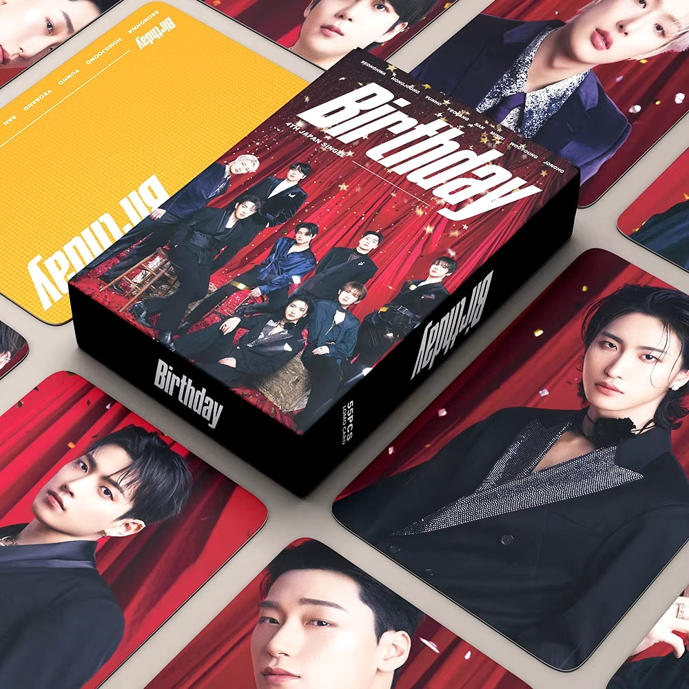 Ateez 55-Piece Photocard Collector's Set