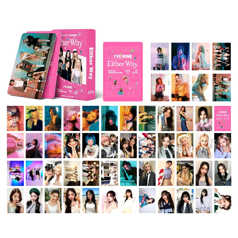 Ive 55-Piece Photocard Collector's Set