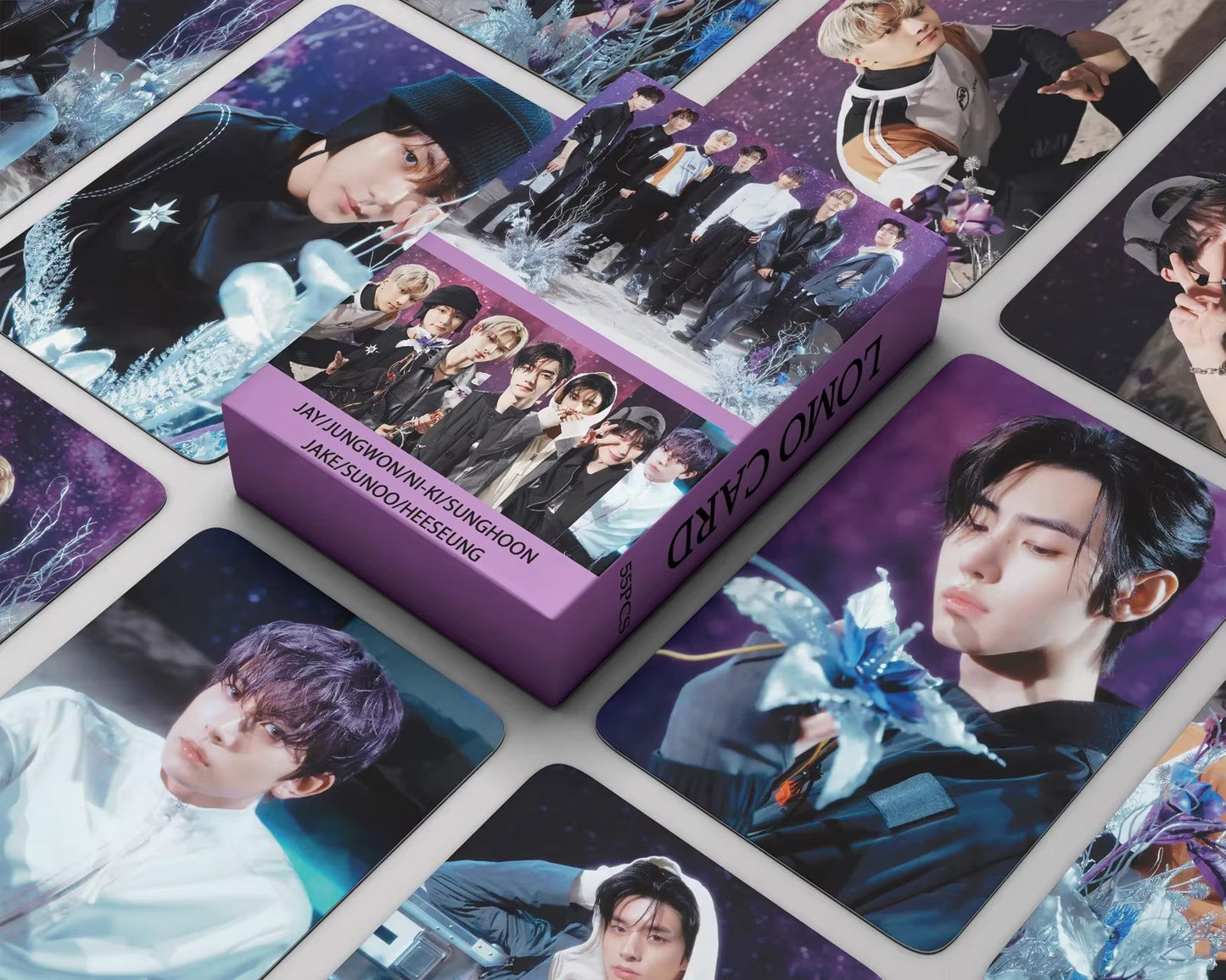 Enhypen 55-Piece Photocard Collector's Set