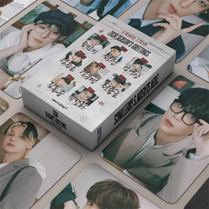 Ateez 55-Piece Photocard Collector's Set