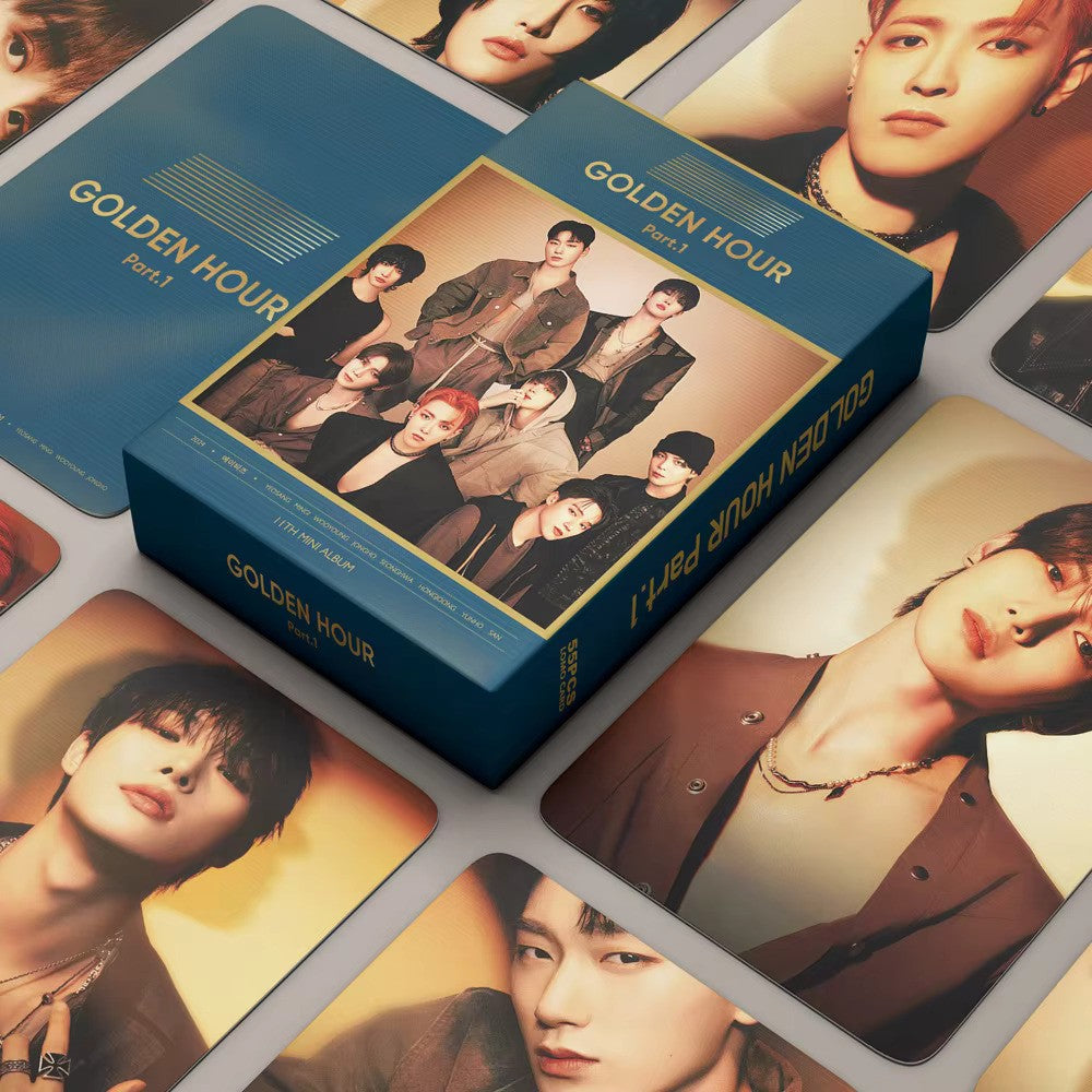 Ateez 55-Piece Photocard Collector's Set