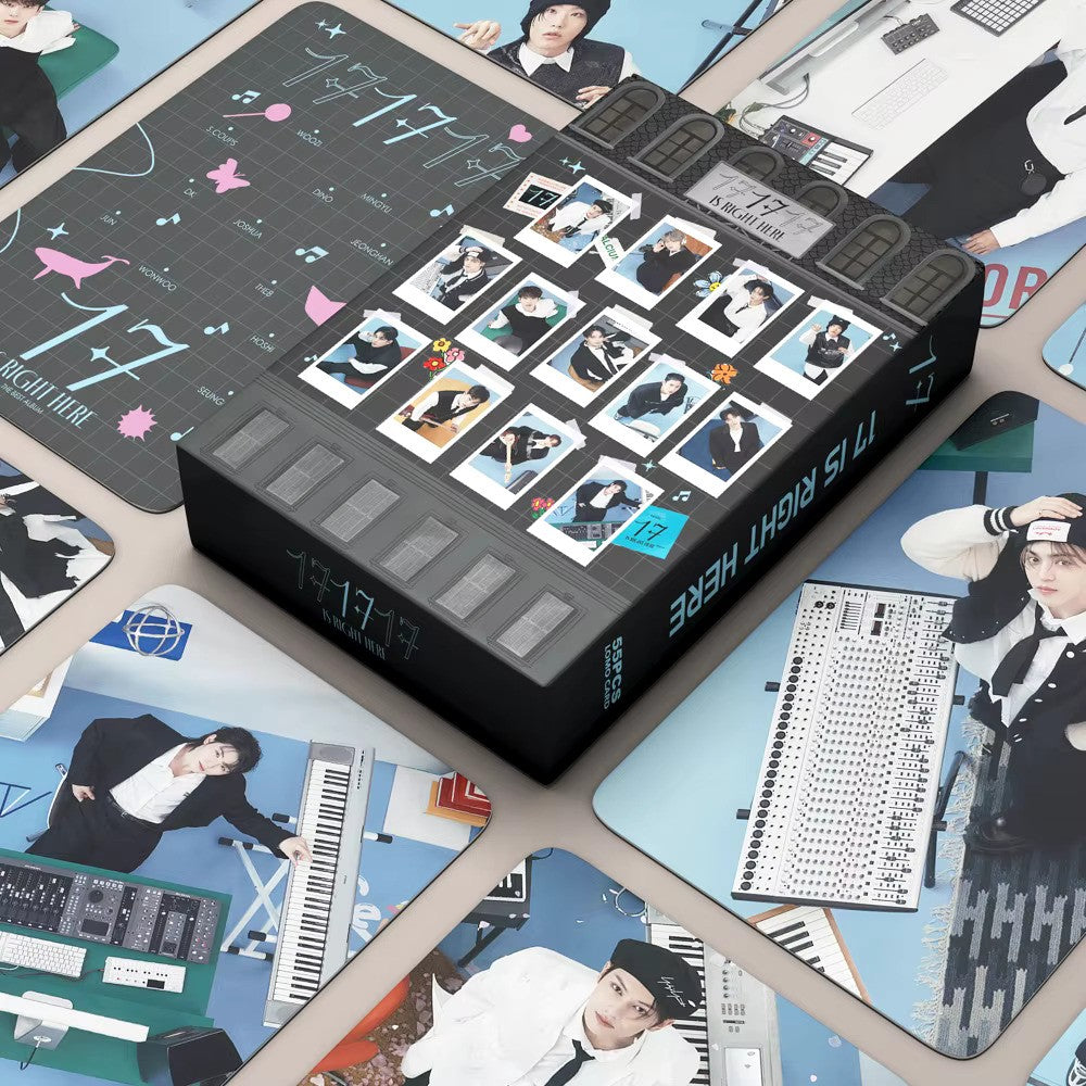 Seventeen 55-Piece Photocard Collector's Set